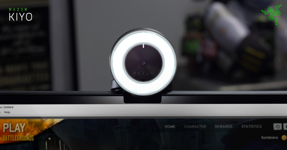 untitled Razer Kiyo   กล้องเว็บแคมสำหรับสตรีมเมอร์ สร้างมินิสตูดิโอได้ทุกเวลา