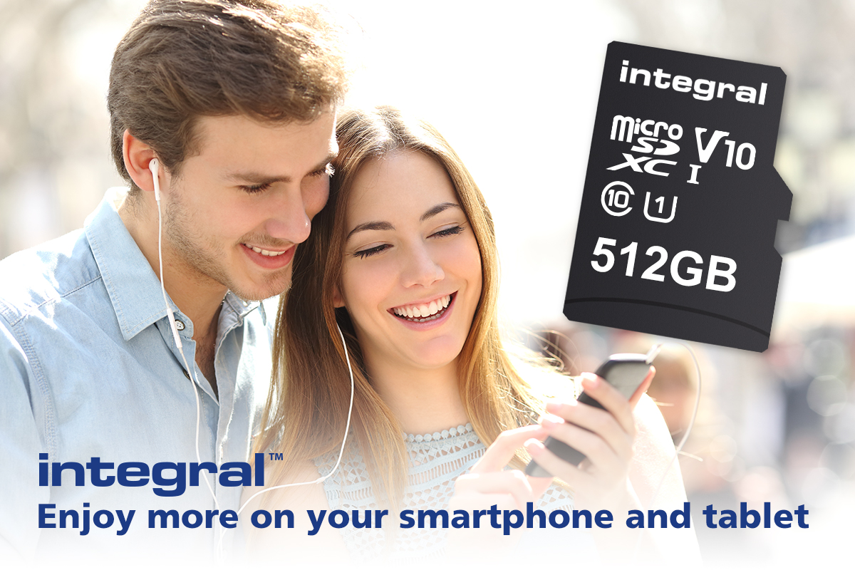 product overview integral 512gb microsdxc smartphone tablet web Integral ประกาศเปิดตัว MicroSD Card ความจุ 512 GB มากที่สุดรุ่นแรกของโลก 