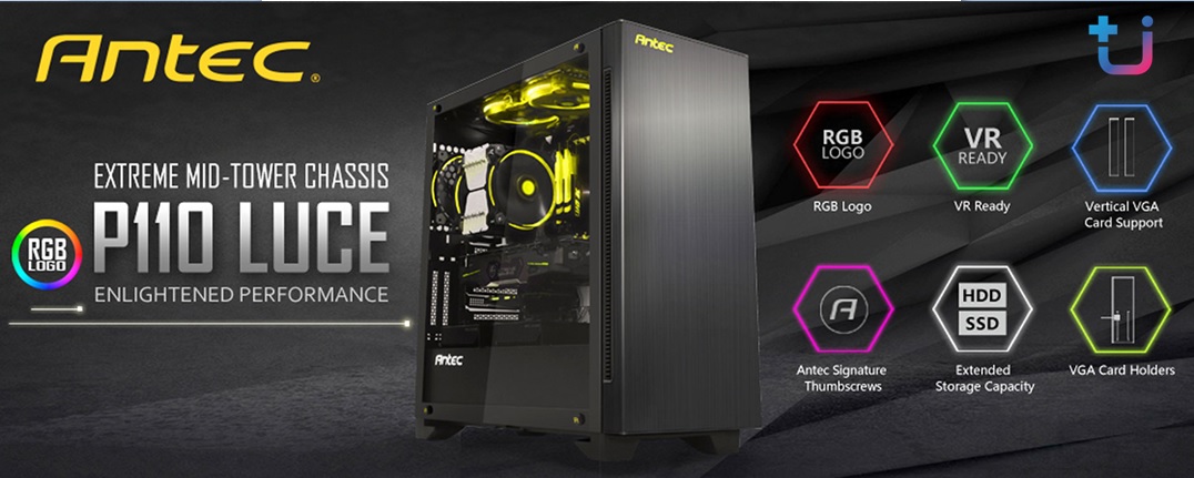 pr antec p110 luce เข้าไทยแล้ว !! Antec P110 LUCE : Extreme Mid Tower ภายในกว้าง ใหญ่ มีไฟ ฝาข้าง TG ฟังก์ชั่นพิเศษมากมาย คุ้มเกินราคาแน่นอน !!