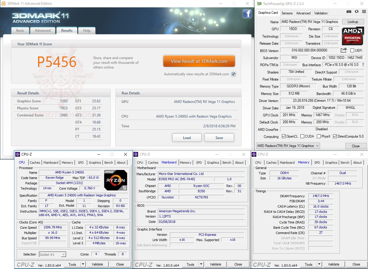 111 AMD RYZEN 5 2400G RAVEN RIDGE PROCESSOR REVIEW