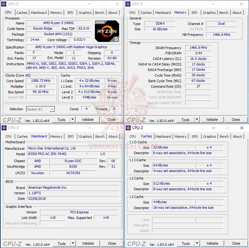 cpuid1 AMD RYZEN 5 2400G RAVEN RIDGE PROCESSOR REVIEW