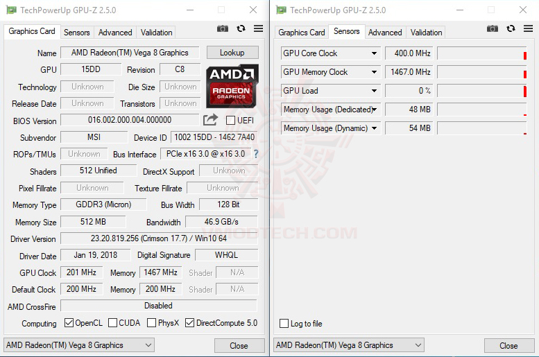 gpuz AMD RYZEN 3 2200G RAVEN RIDGE PROCESSOR REVIEW