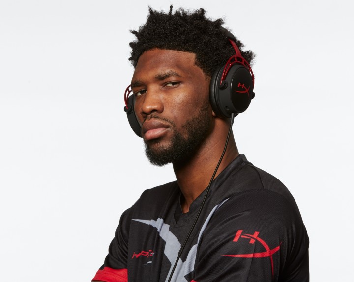 hyperx gaming headset ambassador joel embiid 1 720x575 HyperX เปิดตัวแบรนด์แอมบาสเดอร์หูฟังเกมมิ่ง นักบาสขวัญใจ NBA All Star Joel Embiid 