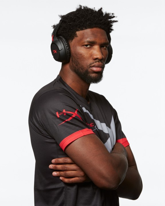 hyperx gaming headset ambassador joel embiid 2 576x720 HyperX เปิดตัวแบรนด์แอมบาสเดอร์หูฟังเกมมิ่ง นักบาสขวัญใจ NBA All Star Joel Embiid 