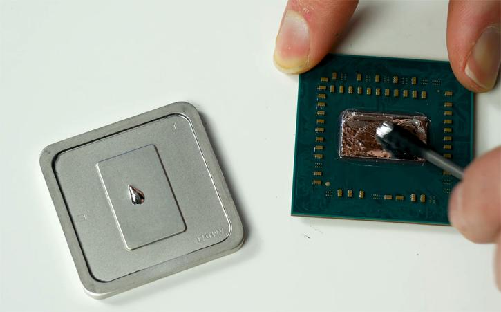 untitled 4 แงะกระดอง AMD Ryzen 5 2400G เปรียบเทียบอุณหภูมิกันแบบละเอียดระหว่างซิลิโคนธรรมดากับ Liquid ซิลิโคนโลหะเหลว