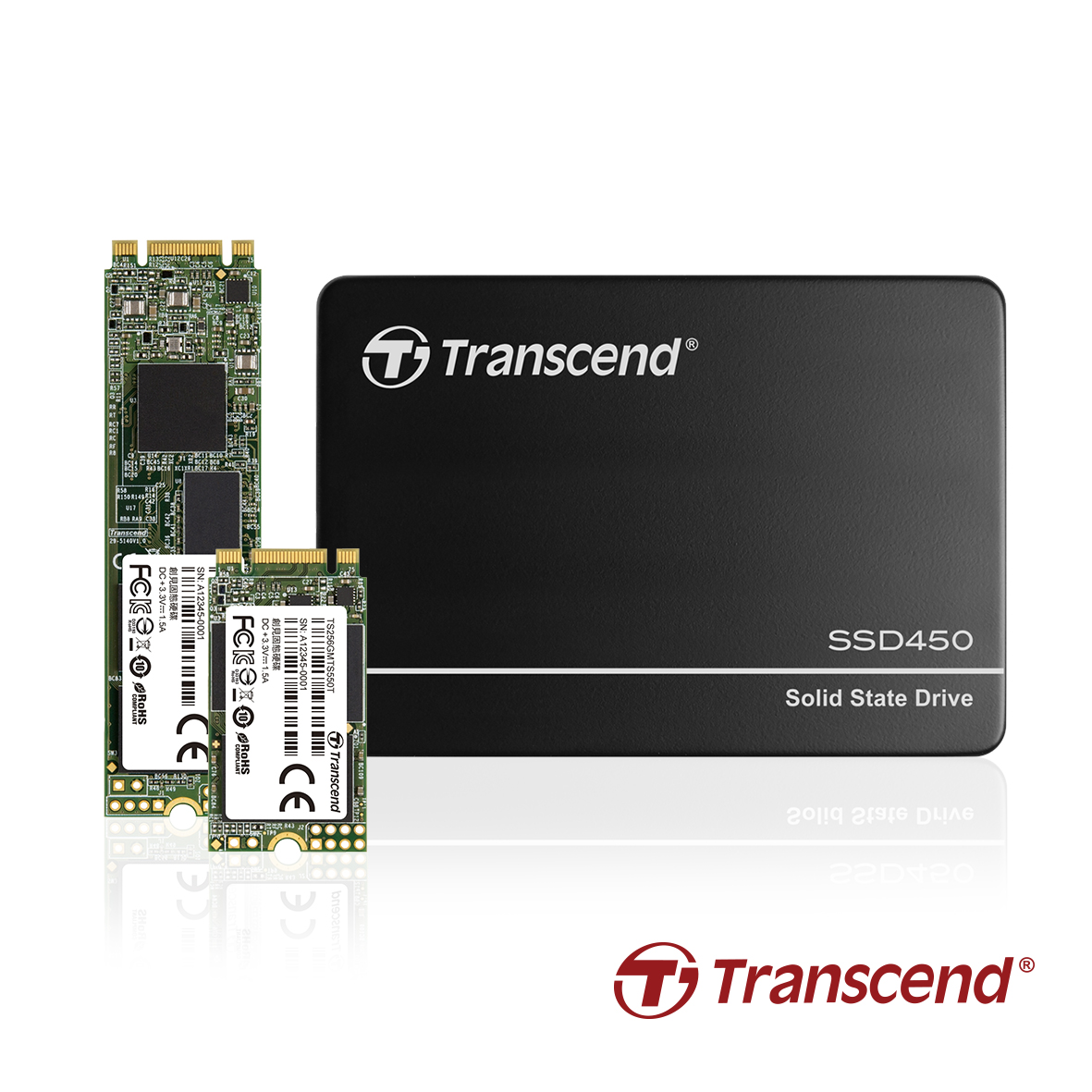 transcend 3d tlc ssd 2 Transcend เปิดตัวสายผลิตภัณฑ์ 3D TLC NAND SSD สำหรับตลาดอุปกรณ์แบบฝังตัว