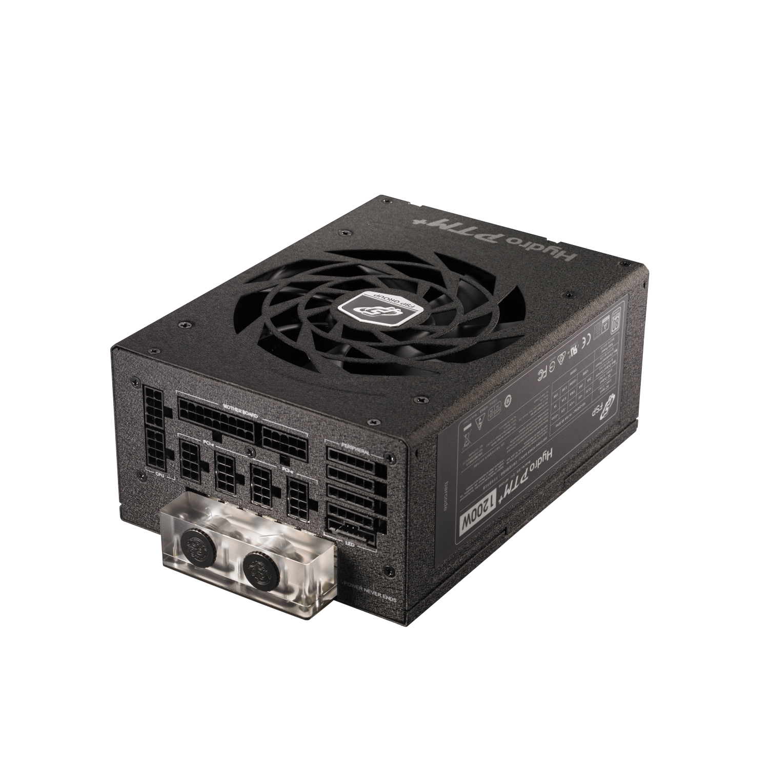 hydro_ptm__1200w_03 hydro ptm 1200w 03 Hydro PTM พาวเวอร์ซัพพลาย 1200 วัตต์ จาก FSP ที่มาพร้อมกับระบบระบายความร้อนด้วยน้ำจาก Bitspower