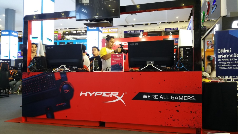 hyperx pubg 2 HyperX ยกทัพเกมมิ่งเกียร์อวดโฉมในงาน PUBG SHOWOFF BANGKOK สุดยิ่งใหญ่ในประเทศไทย