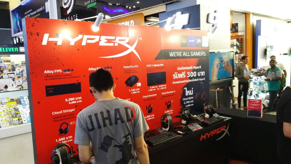 hyperx pubg 3 HyperX ยกทัพเกมมิ่งเกียร์อวดโฉมในงาน PUBG SHOWOFF BANGKOK สุดยิ่งใหญ่ในประเทศไทย
