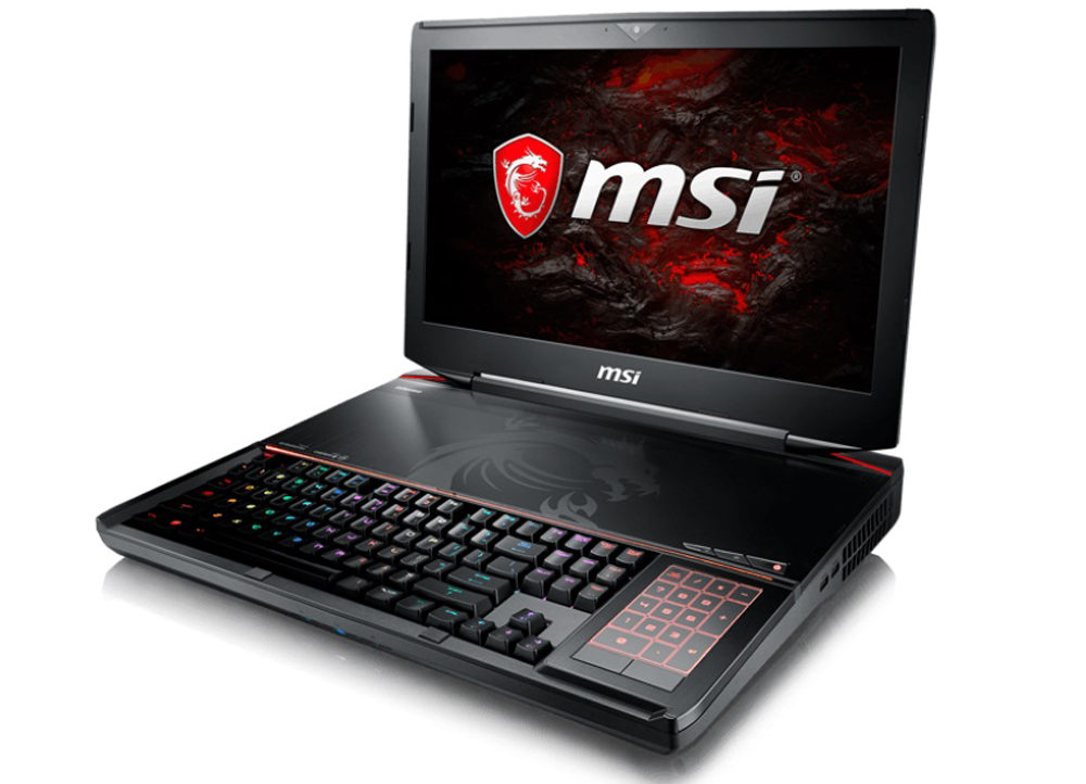 msi gt83vr titan 4 1000x722 MSI จัดโหดเปิดตัว Gaming Notebook รุ่นแรกที่ใช้ซีพียู Intel Core i7 6 CORE Coffeelake พร้อมการ์ดจอ GTX 1080 SLI สองตัวและแรม 64GB 