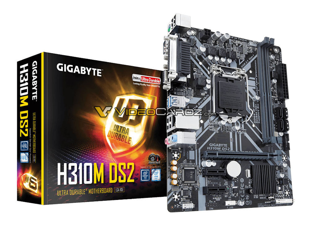 gigabyte-h310m-ds2-1000x727 gigabyte h310m ds2 1000x727 รูปเมนบอร์ด GIGABYTE รุ่นใหม่ล่าสุด GIGABYTE H370 และ H310 ทั้งหมด 5รุ่นที่พร้อมเปิดตัวในเร็วๆนี้