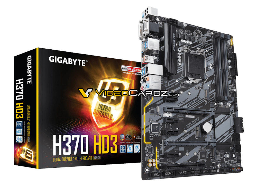 gigabyte h370 hd3 5 1000x727 รูปเมนบอร์ด GIGABYTE รุ่นใหม่ล่าสุด GIGABYTE H370 และ H310 ทั้งหมด 5รุ่นที่พร้อมเปิดตัวในเร็วๆนี้ 