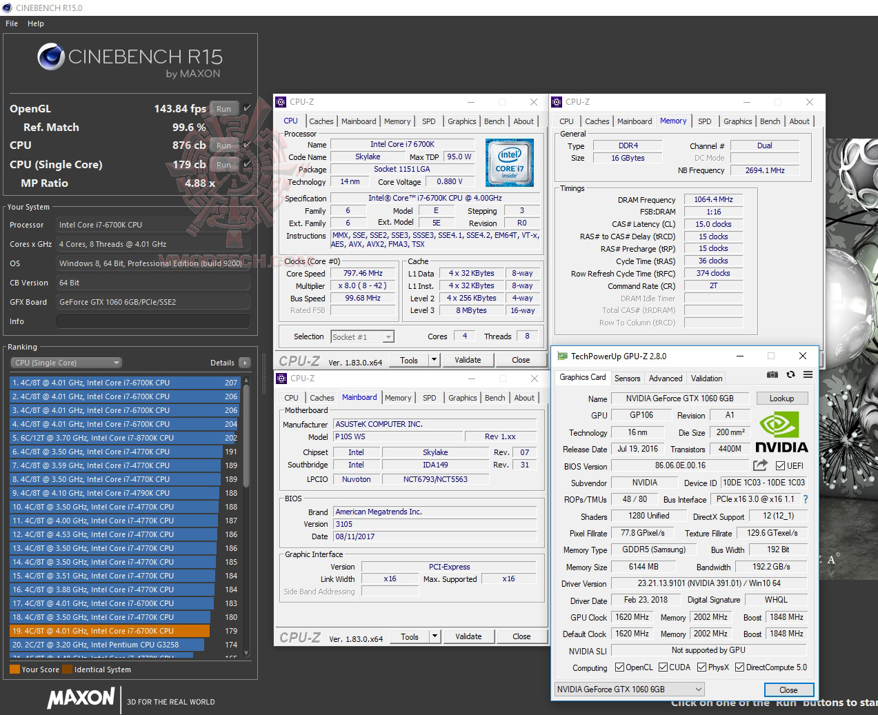 c15 ASUS P10S WS Workstation Motherboard Review 