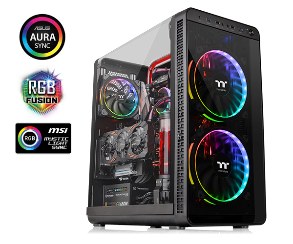 Thermaltake เปิดตัวเคสรุ่นใหม่ล่าสุด View 37 RGB Edition และ View 37 Riing Edition Mid-Tower Chassis 