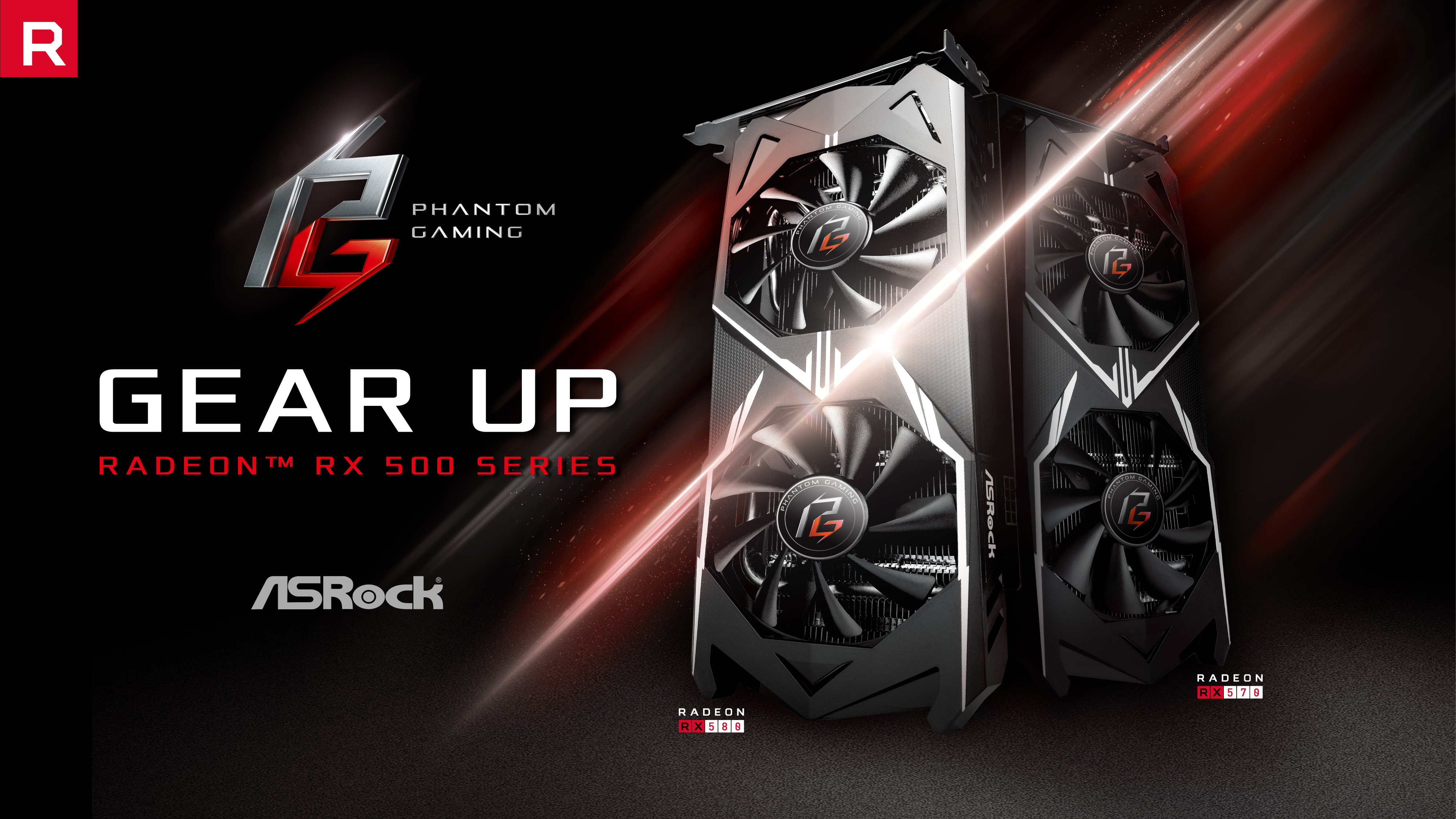 20180328 asrock phantom gaming series gpu cards ib gear up ASRock เปิดตัวการ์ดจอรุ่นใหม่ล่าสุดลงตลาดเกมส์มิ่งในชื่อ Phantom Gaming Series พร้อมแล้วสำหรับชาวไทย !!!