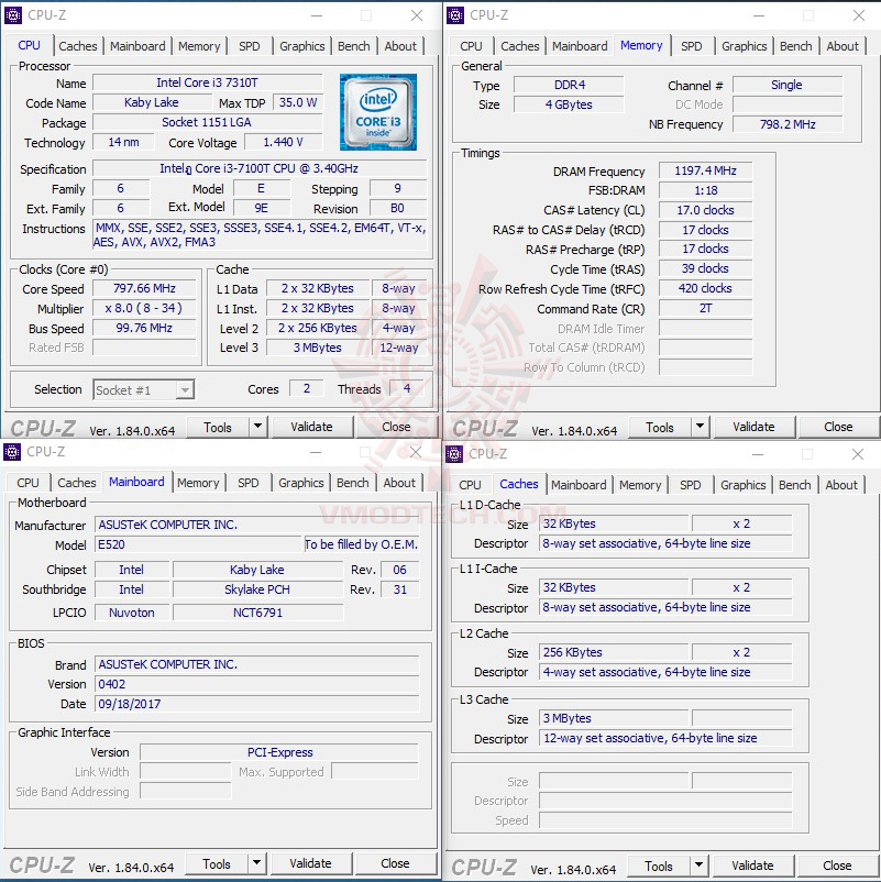 cpuid ASUSPRO E520 B123Z/CSM Ultra Slim Mini PC Review 