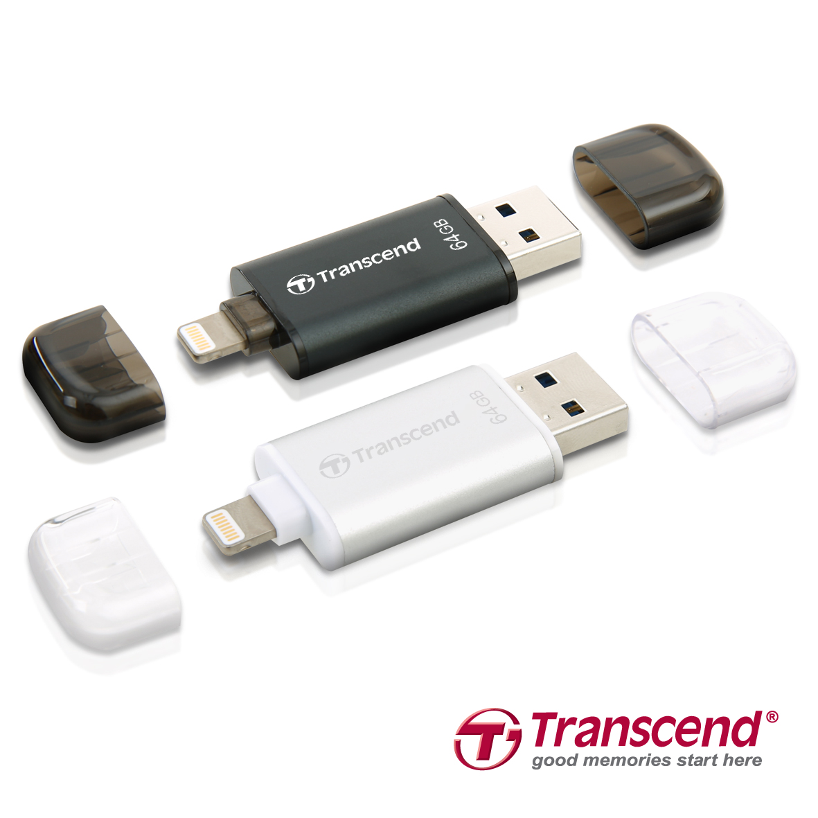 transcend jdg300 Trancends JetDrive Go 300 ขยายพื้นที่จัดเก็วข้อมูลของอุปกรณ์ iOS ด้วยพอร์ต Lightning