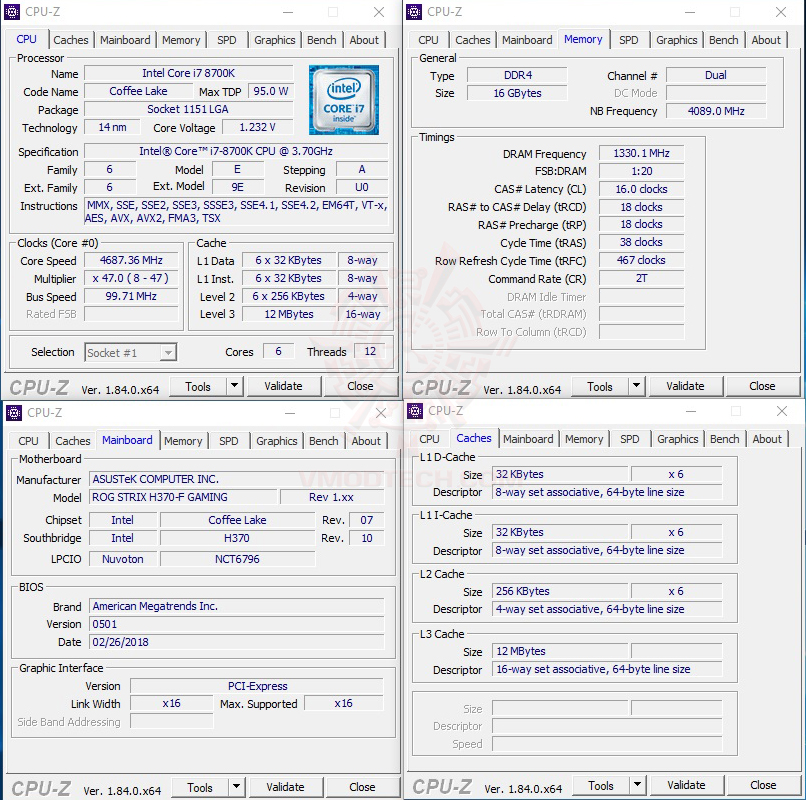 cpuid maxx ASUS ROG STRIX H370 F GAMING REVIEW