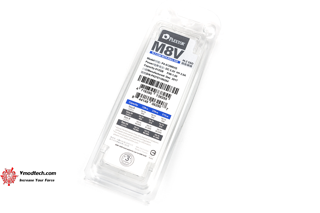 tpp 3162 Plextor M8VG m.2 SATA SSD 512GB Review