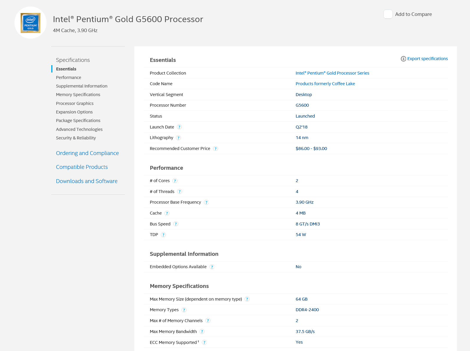 2018 04 06 11 13 01 รุ่นประหยัดมาแล้ว!!! Intel Pentium Gold และ Intel Celeron รุ่นใหม่ล่าสุด Intel Coffee Lake พร้อมวางจำหน่ายด้วยกันมากถึง 8รุ่นกันเลยทีเดียว 