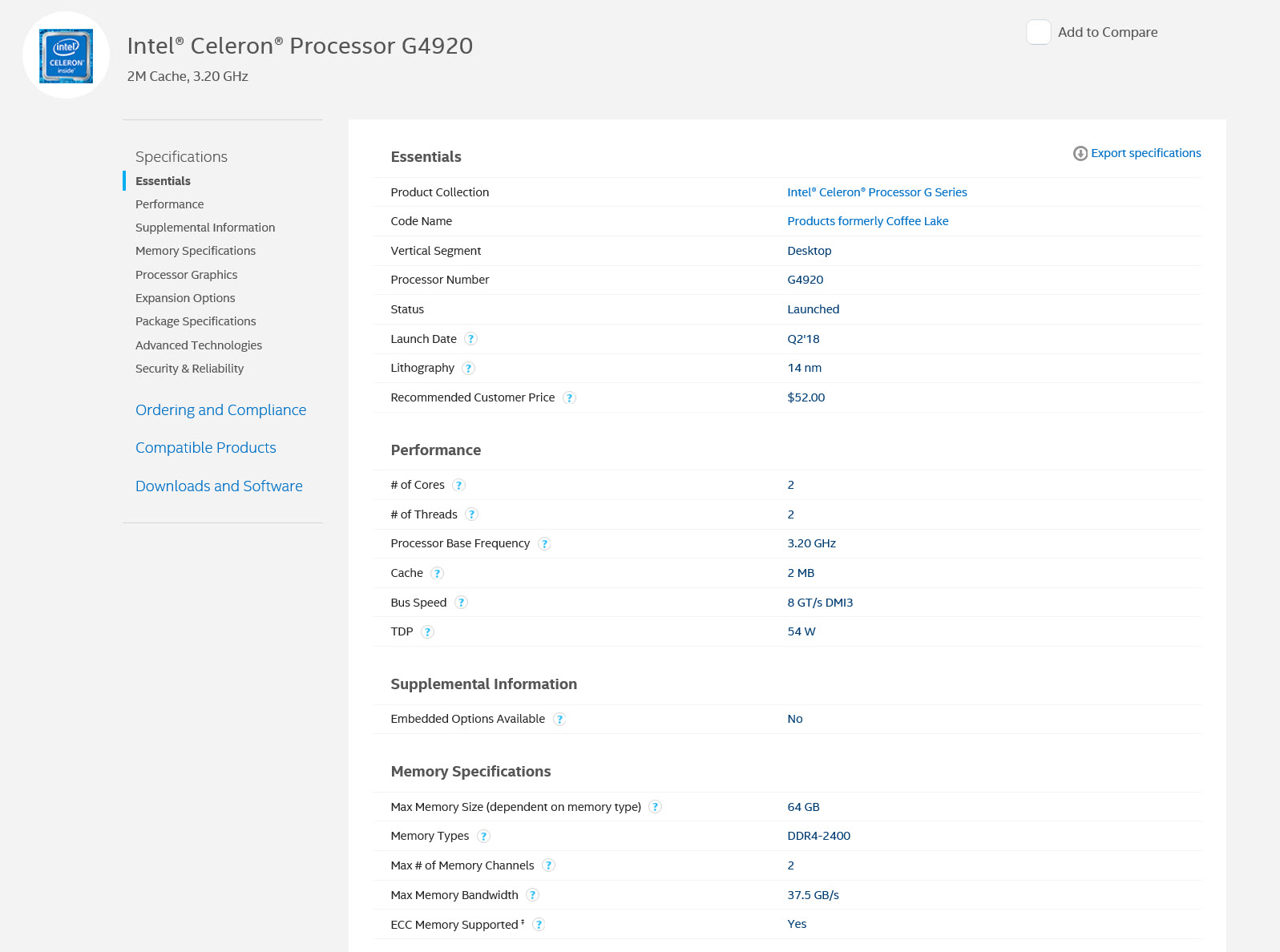 2018 04 06 11 13 19 รุ่นประหยัดมาแล้ว!!! Intel Pentium Gold และ Intel Celeron รุ่นใหม่ล่าสุด Intel Coffee Lake พร้อมวางจำหน่ายด้วยกันมากถึง 8รุ่นกันเลยทีเดียว 