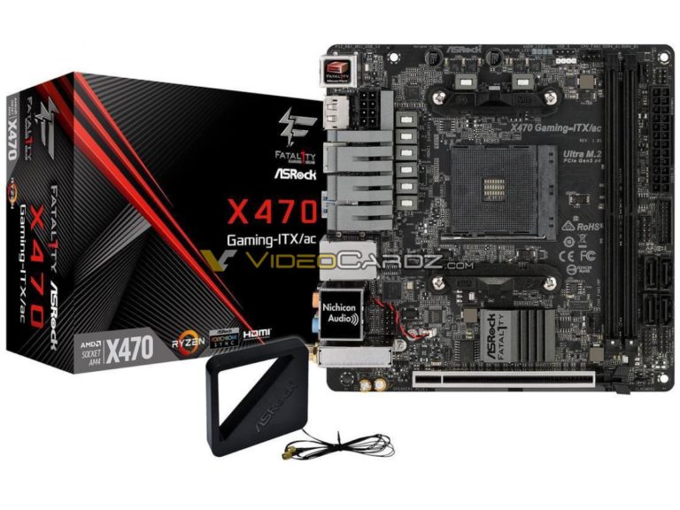 asrock-x470-fatal1ty-gaming-itxac-1-768x576 asrock x470 fatal1ty gaming itxac 1 768x576 ASRock ก็มา!! เปิดเผยรูปเมนบอร์ด X470 ที่พร้อมรองรับซีพียู RYZEN 2000ซีรี่ย์ ที่จะเปิดตัวเร็วๆนี้!!!