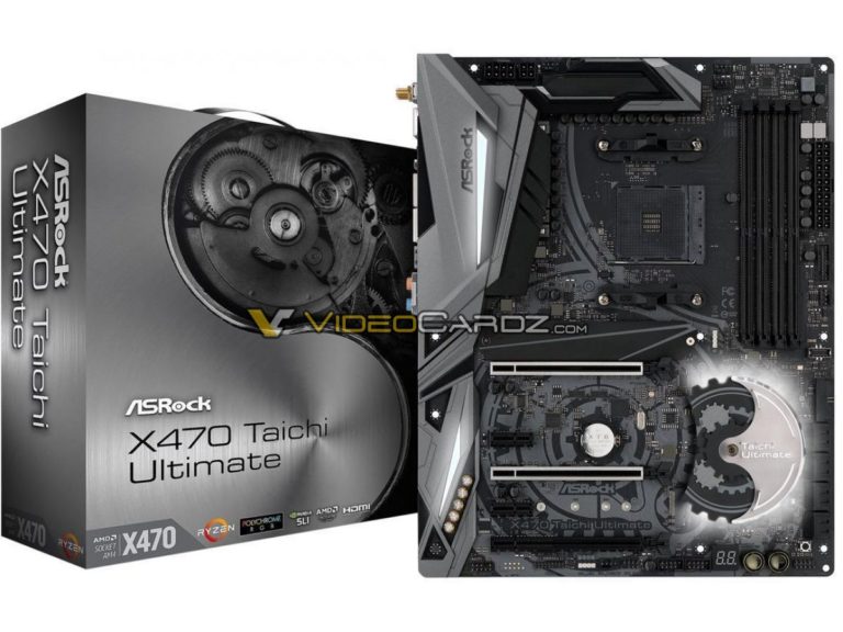 asrock-x470-taichi-ultimate-1-768x576 asrock x470 taichi ultimate 1 768x576 ASRock ก็มา!! เปิดเผยรูปเมนบอร์ด X470 ที่พร้อมรองรับซีพียู RYZEN 2000ซีรี่ย์ ที่จะเปิดตัวเร็วๆนี้!!!