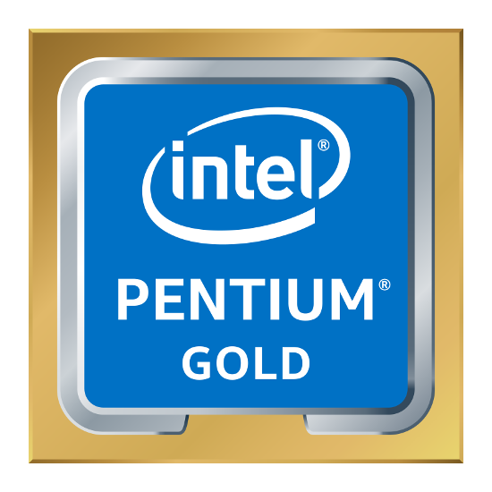 processor badge pentium gold 1x1 png rendition intel web 550 550 รุ่นประหยัดมาแล้ว!!! Intel Pentium Gold และ Intel Celeron รุ่นใหม่ล่าสุด Intel Coffee Lake พร้อมวางจำหน่ายด้วยกันมากถึง 8รุ่นกันเลยทีเดียว 