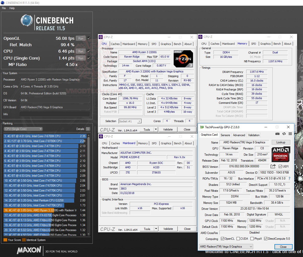 c11 ASUS PRIME A320M E REVIEW