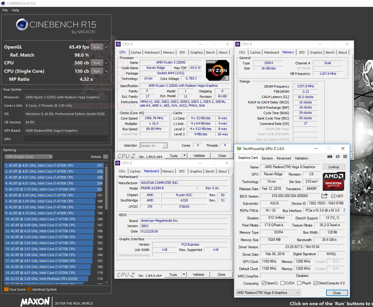 c15 ASUS PRIME A320M E REVIEW