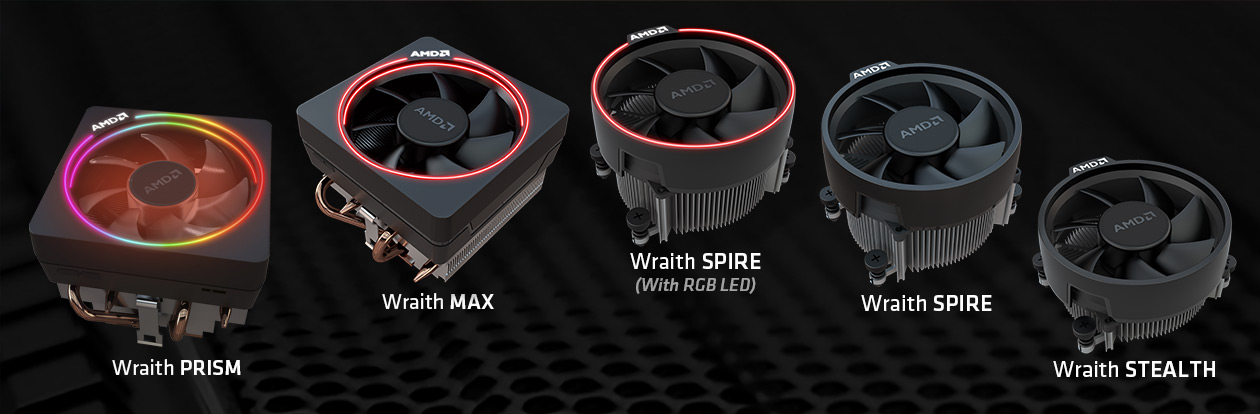 102426 pinnacle am4 wraith cooler lineup prism addition 1260 0 AMD พร้อมเปิดตัวซีพียู AMD RYZEN 2nd Gen ในรุ่นที่ 2 ทั้งหมด 4รุ่นพร้อมกันในวันที่ 19เมษายนที่จะถึงนี้อย่างเป็นทางการ 