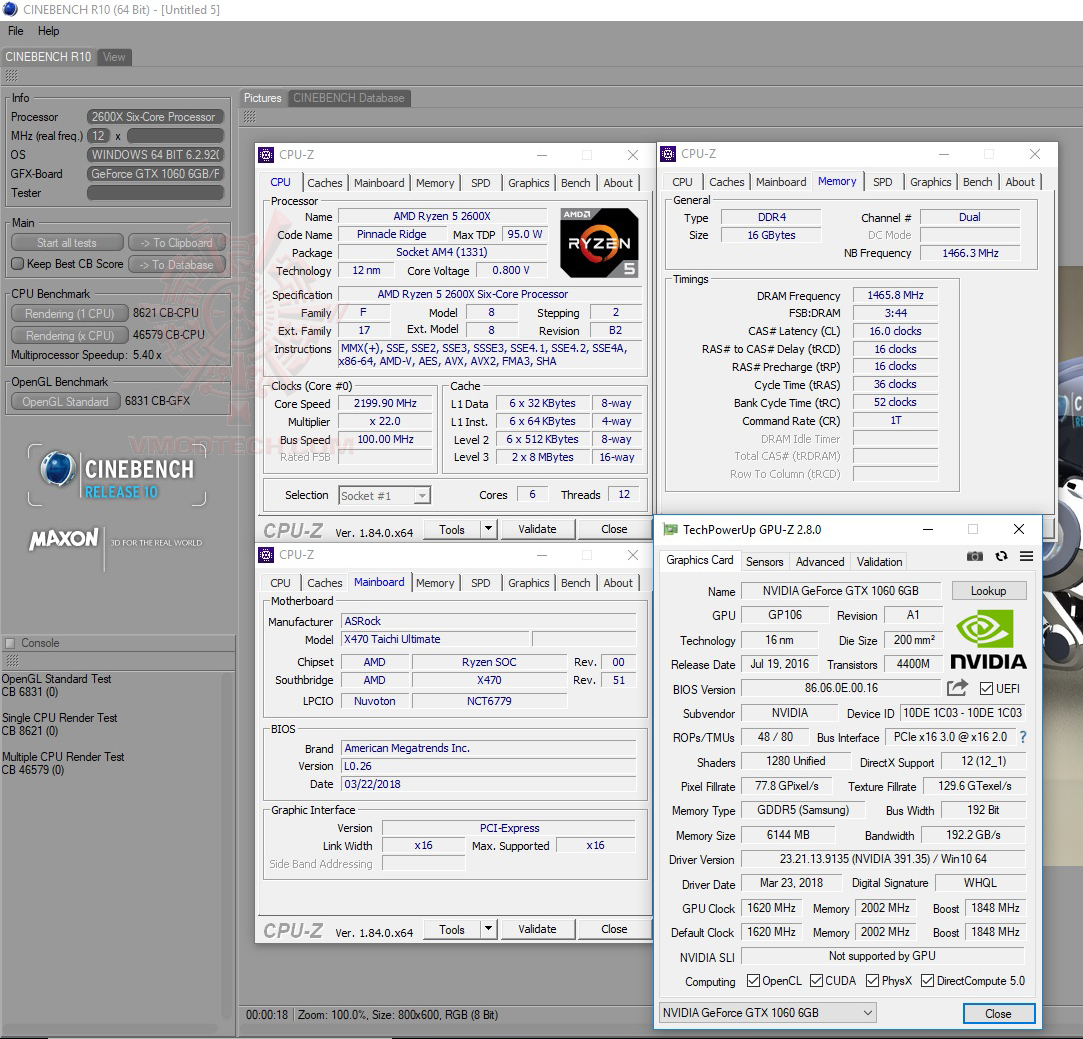 c10 AMD RYZEN 5 2600X PROCESSOR REVIEW