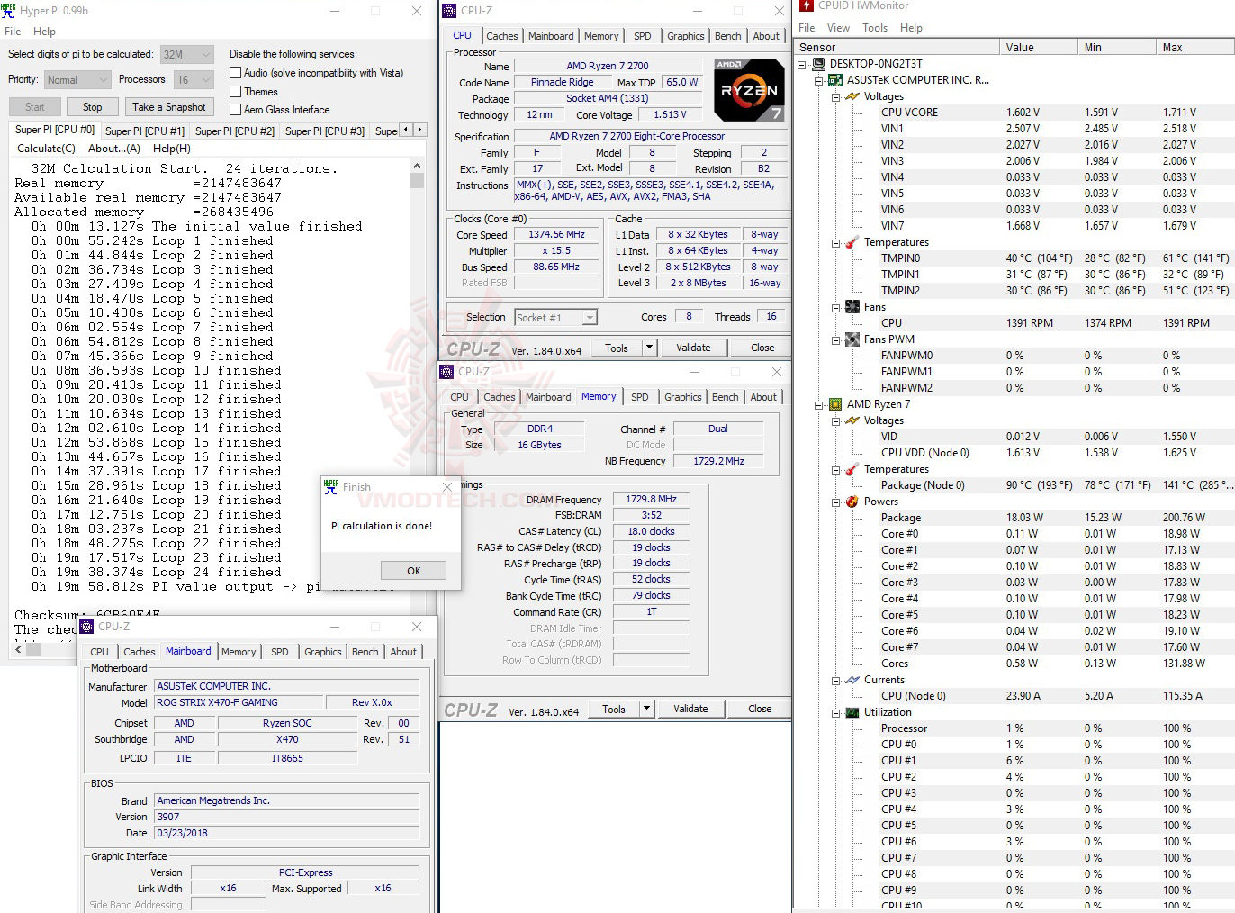 h32 1 oc AMD RYZEN 7 2700 PROCESSOR REVIEW 