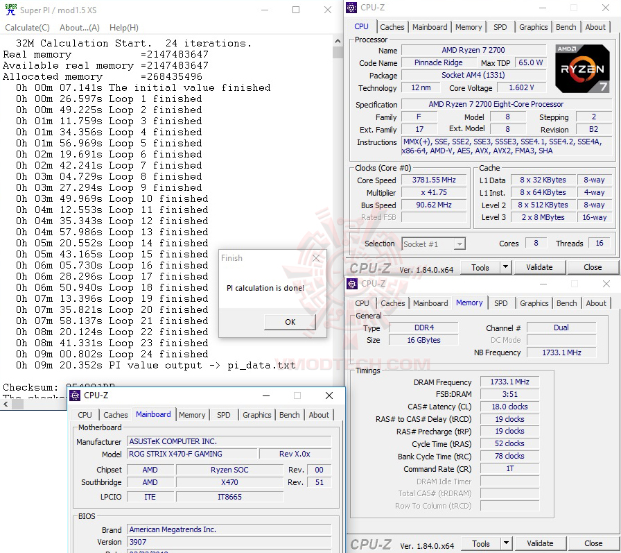 s32 42 oc AMD RYZEN 7 2700 PROCESSOR REVIEW 