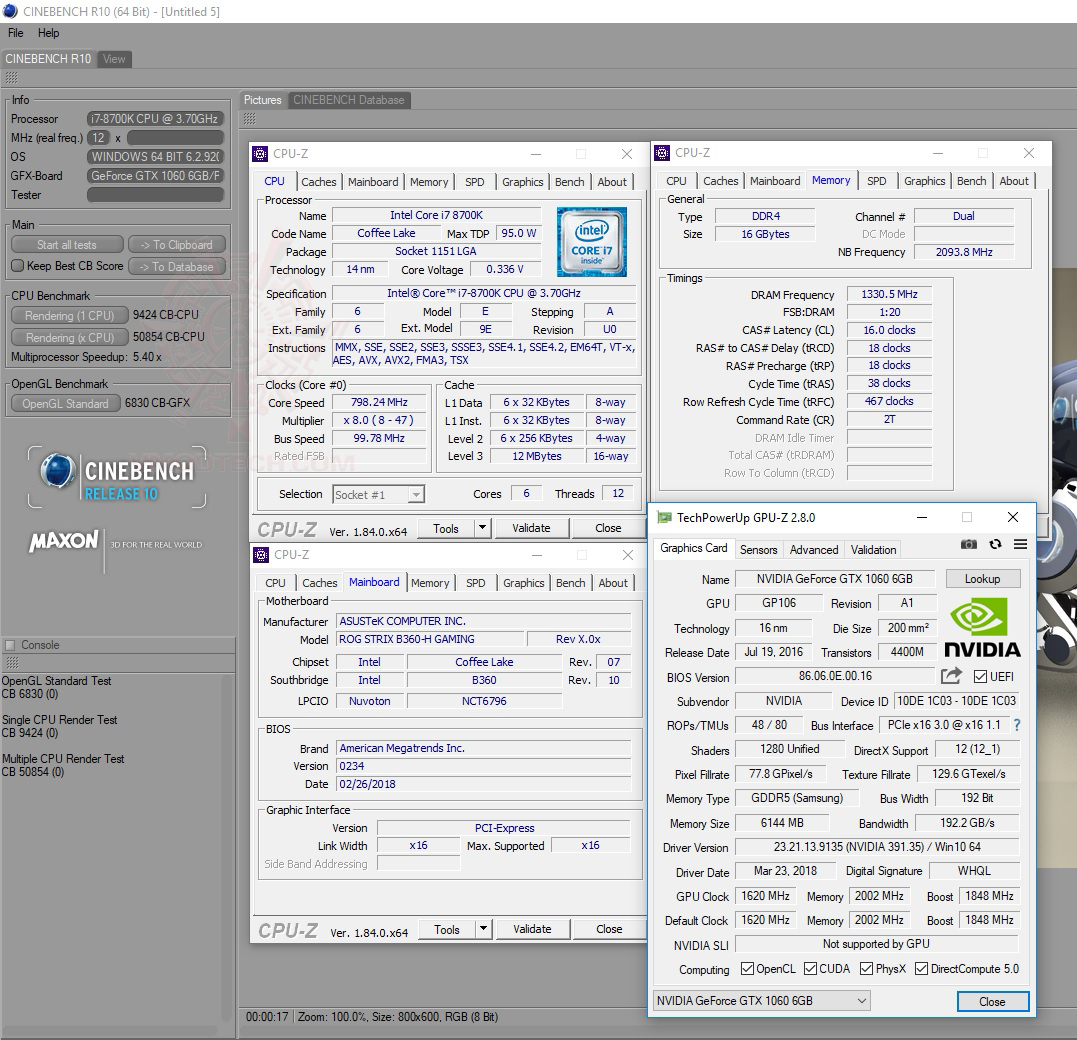 c10 ASUS ROG STRIX B360 H GAMING REVIEW