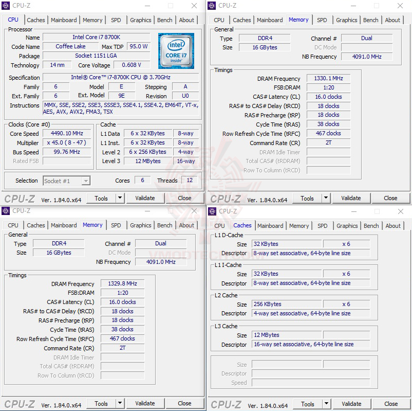 cpuid ASUS ROG STRIX B360 H GAMING REVIEW