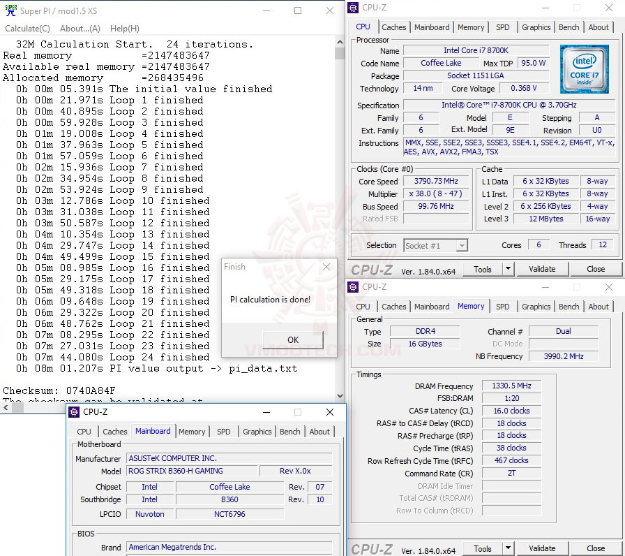 s32 ASUS ROG STRIX B360 H GAMING REVIEW