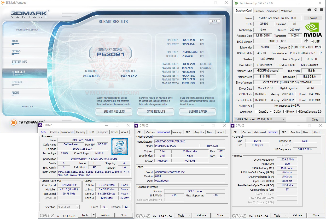 vt ASUS PRIME H310 PLUS REVIEW