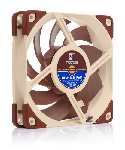 noctua_nf_a12x25_pwm_4_2 noctua nf a12x25 pwm 4 2 Noctua เปิดตัวพัดลมรุ่นใหม่ล่าสุด NF A12x25 120mm fan, 140mm adaptor และ NF P12 Redux line