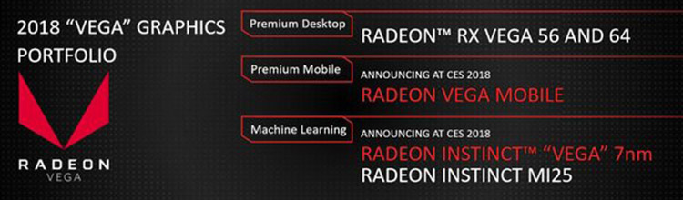 3 7nm vega AMD Radeon Vega 20 จะใส่ชุดคำสั่ง AI Instructions เข้ามาด้วยและใช้สถาปัตย์ขนาด 7nm 