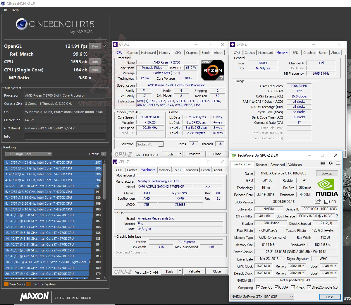 c15 c15 AMD RYZEN 7 2700 and StoreMI Technology Review