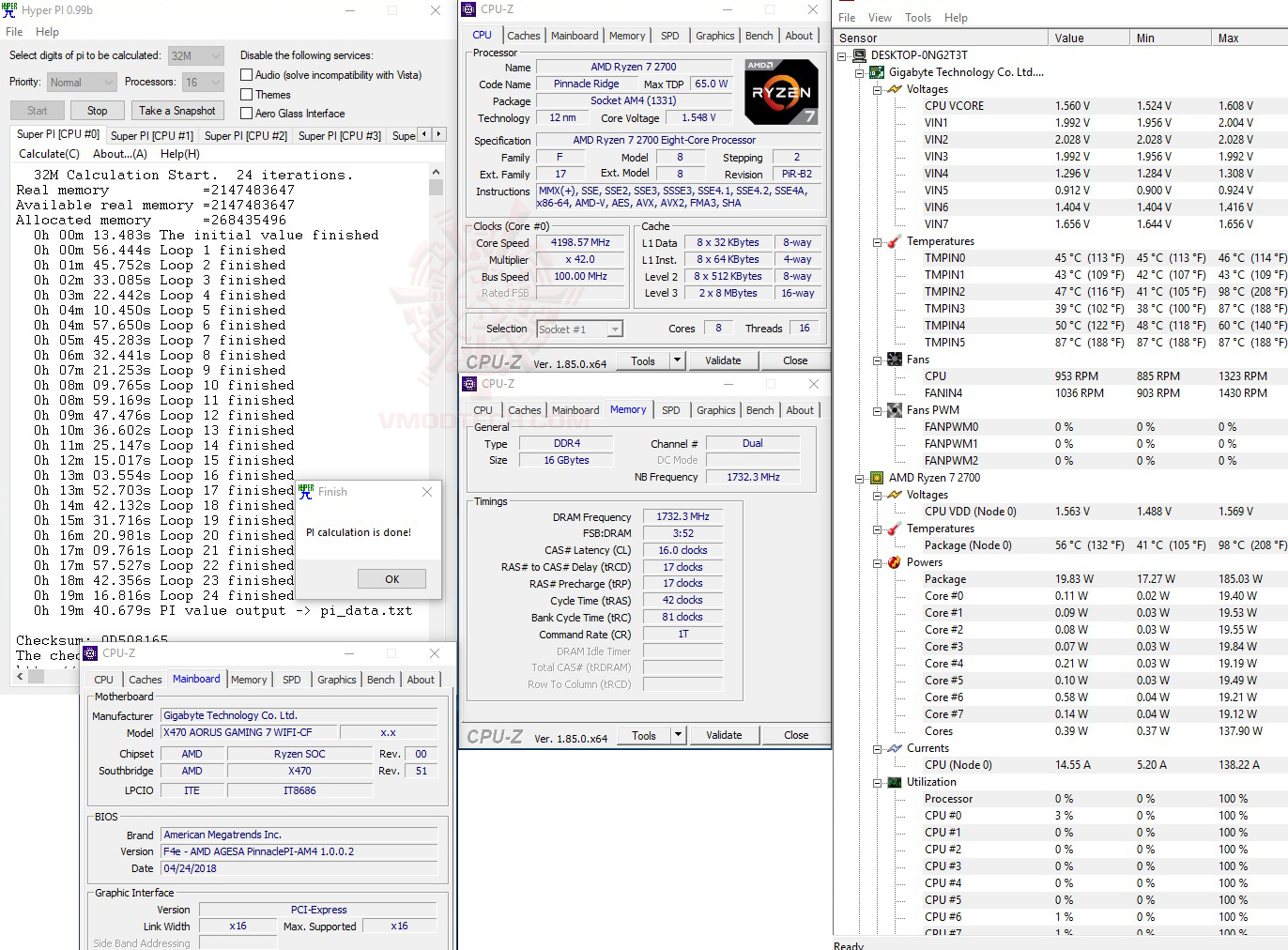 h32 oc AMD RYZEN 7 2700 and StoreMI Technology Review