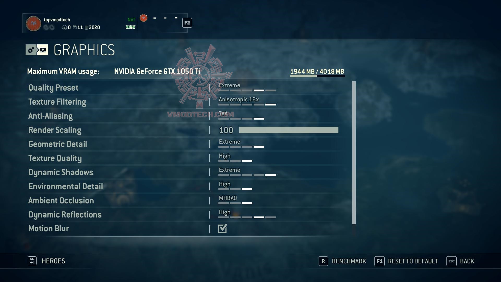 forhonor-2018-05-03-22-21-40-49 forhonor 2018 05 03 22 21 40 49 ASUS GeForce GTX 1050Ti 4GB CERBERUS Review