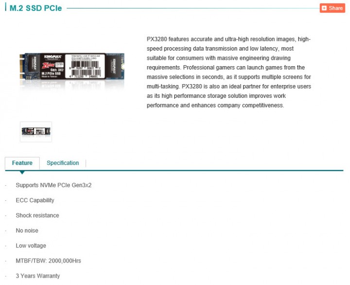 2018 05 21 21 37 48 720x586 Kingmax Zeus PX3280 M.2 PCIe SSD 256GB NVMe rev 1.2 Review