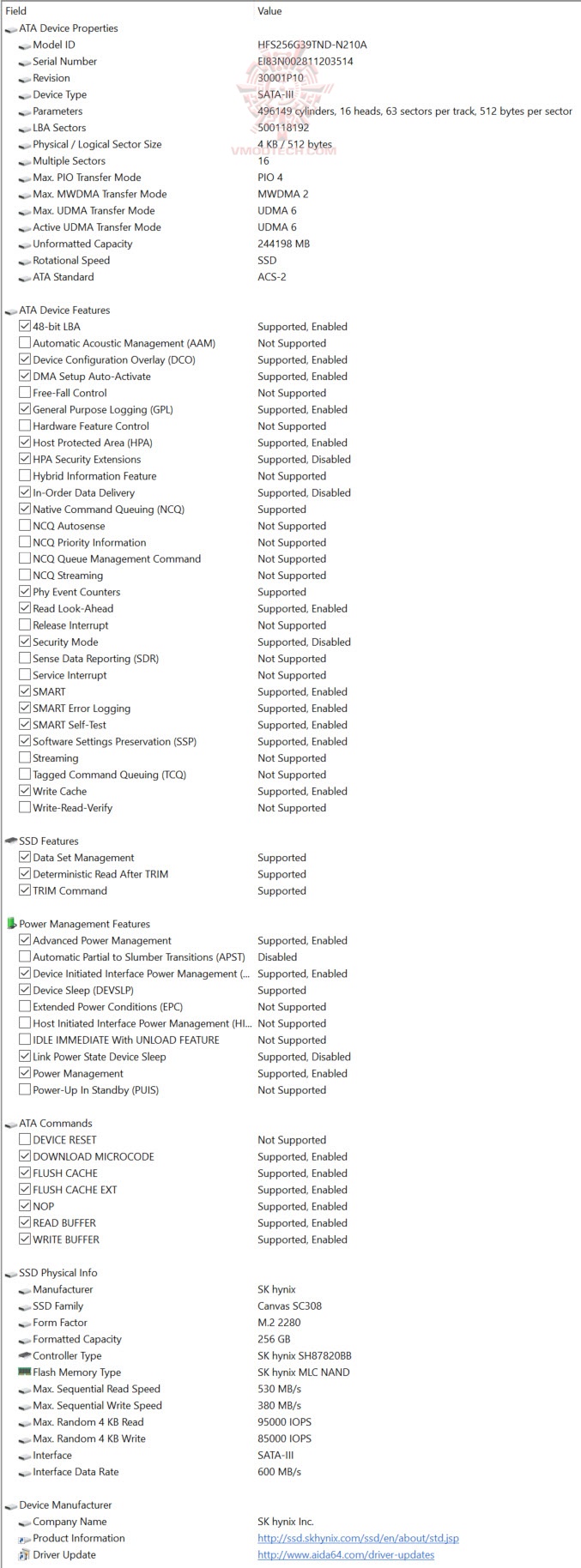 aida-hdd-spec aida hdd spec acer Swift 3 Iron Man Marvel Edition Review