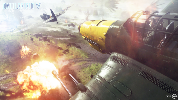 battlefield v reveal screenshot 007 740x416 เป็นไปตามคาด!! Battlefield V มาในเนื้อเรื่องสงครามโลกครั้งที่ 2 พัฒนาด้วยระบบ DICE และมี NVIDIA เป็นพาทเนอร์ 