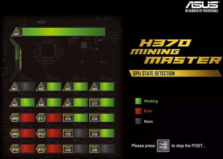 62085 03 asus unveils new crypto mining motherboard supports 20 gpus full ASUS เอาใจคนทำเหมือง!! เปิดตัวเมนบอร์ด H370 Mining Master รุ่นใหม่ล่าสุดที่พร้อมรองรับการ์ดจอมากถึง 20ใบกันเลยทีเดียว  