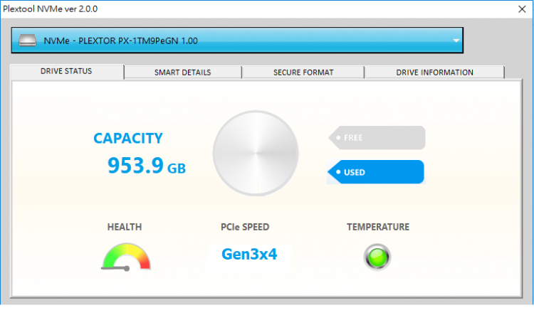 plextool nvme edition Plextor เปิดตัวซอฟต์แวร์ Plextool NVMe Edition ยูทิลิตีรุ่นใหม่สำหรับ SSD แบบ NVMe โดยเฉพาะ