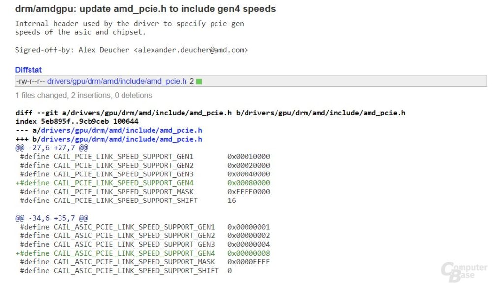 amd-vega-20-pcie4-1000x584 amd vega 20 pcie4 1000x584 ไดร์เวอร์ AMD Linux เผยการรองรับการทำงาน PCIe 4.0 คาดว่าน่าจะมาพร้อมการ์ดจอ Vega 20