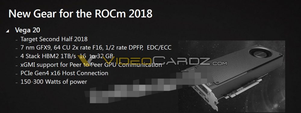 amd-vega-20-specifications-1000x377 amd vega 20 specifications 1000x377 ไดร์เวอร์ AMD Linux เผยการรองรับการทำงาน PCIe 4.0 คาดว่าน่าจะมาพร้อมการ์ดจอ Vega 20